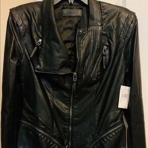 Blank NYC vegan leather jacket